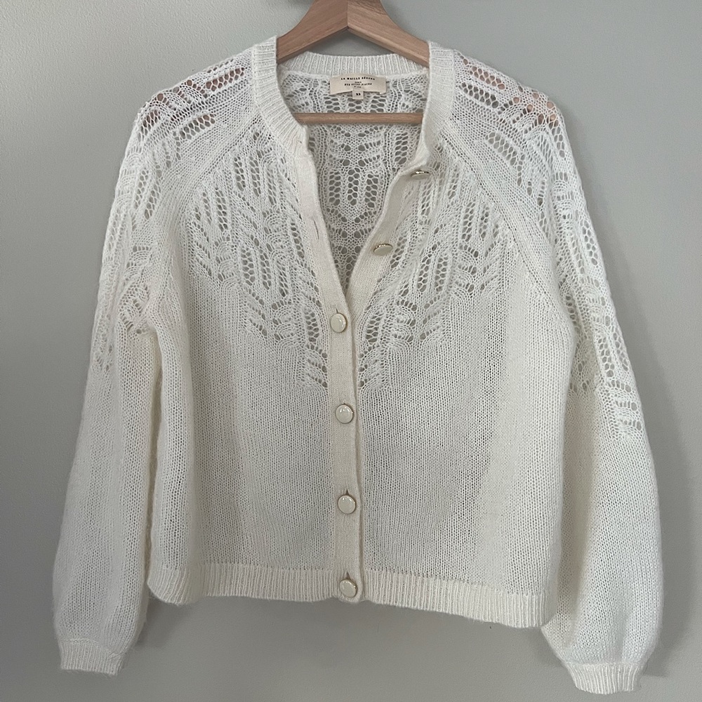 Edgie Sweater Ecru
